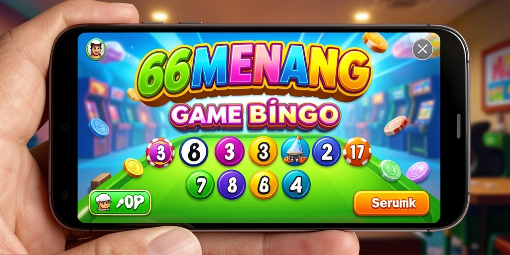 Tampilan antarmuka permainan bingo yang menarik dan interaktif.