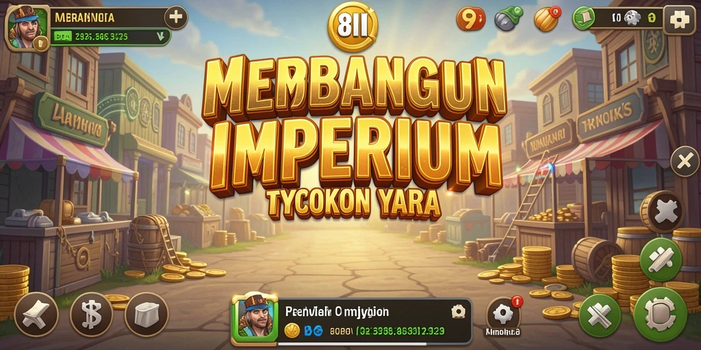 Tampilan Screenshot 8II menampilkan gameplay Tycoon yang dinamis.