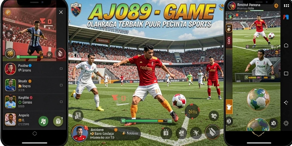 Tampilan gameplay menarik AJO89 dengan aksi olahraga yang seru.
