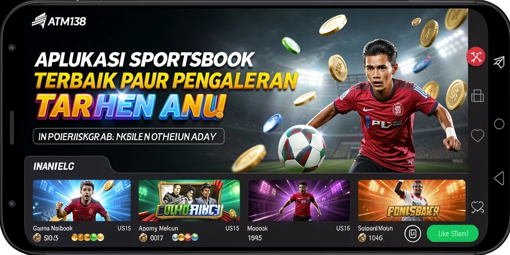 Tampilan menarik dari gameplay <strong>ATM138</strong> dengan taruhan olahraga yang mendebarkan.