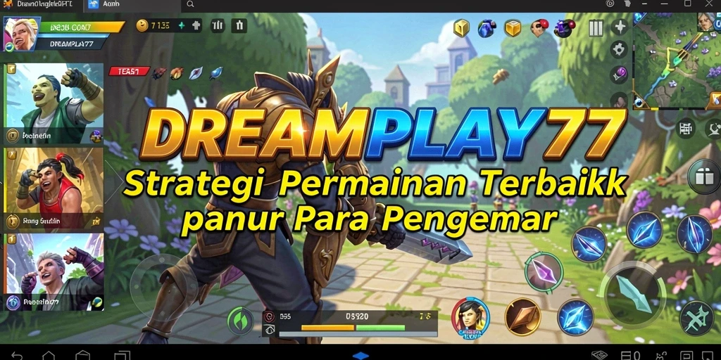 Gameplay intens dalam DREAMPLAY77 menampilkan strategi epic.