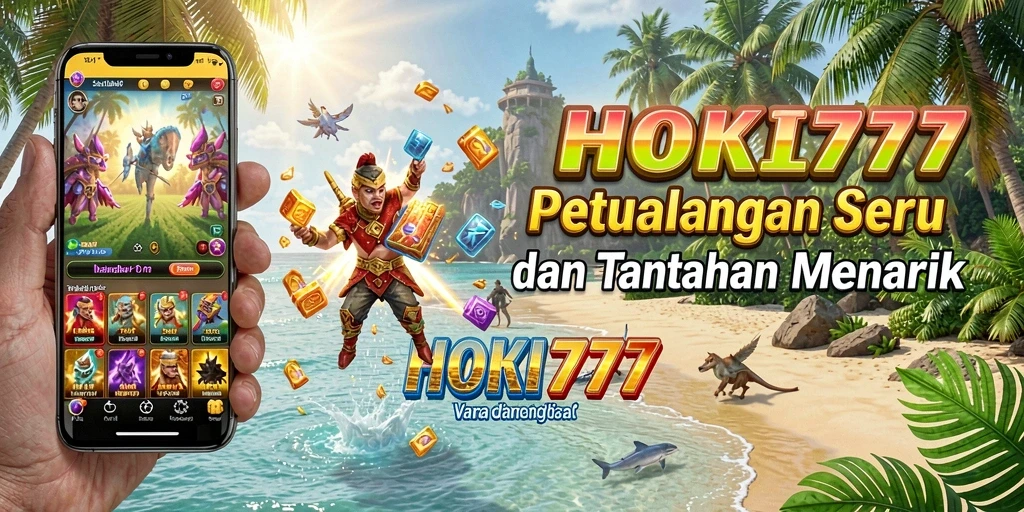 Tampilan gameplay HOKI777 yang penuh aksi dan eksplorasi.