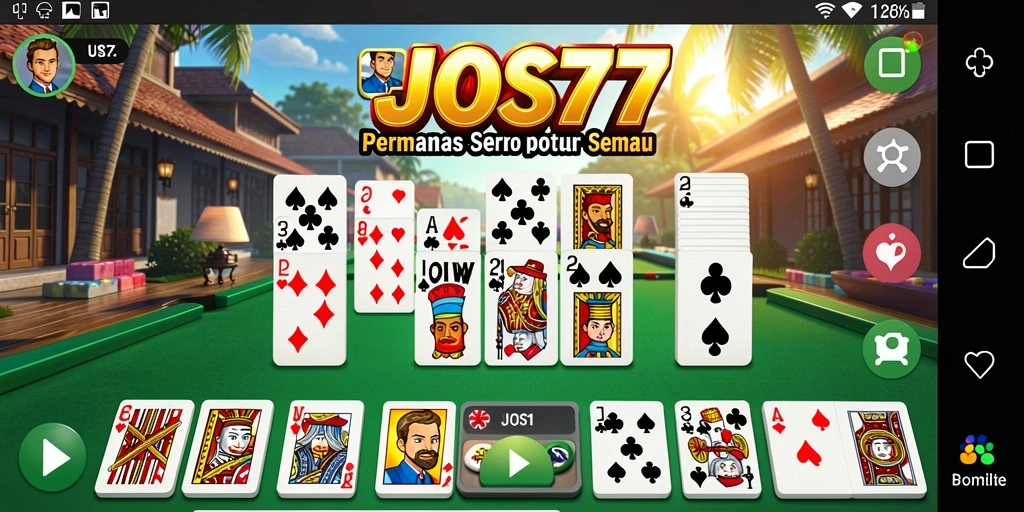 Gameplay seru Domino di JOS77 dengan interaksi menarik.