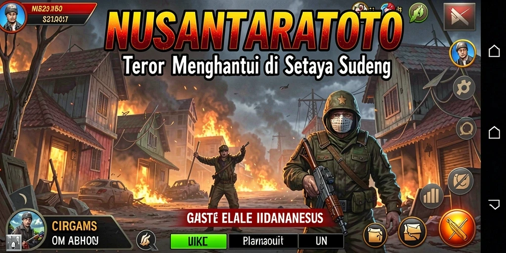 Gameplay seram NUSANTARATOTO di dalam kegelapan.