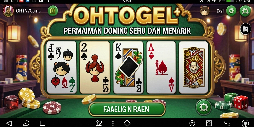 Gameplay seru OHTOGEL dengan teman-teman di domino.