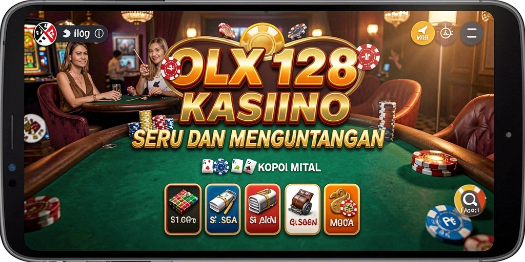 Tampilan menarik dari gameplay Kasino di OLX128.