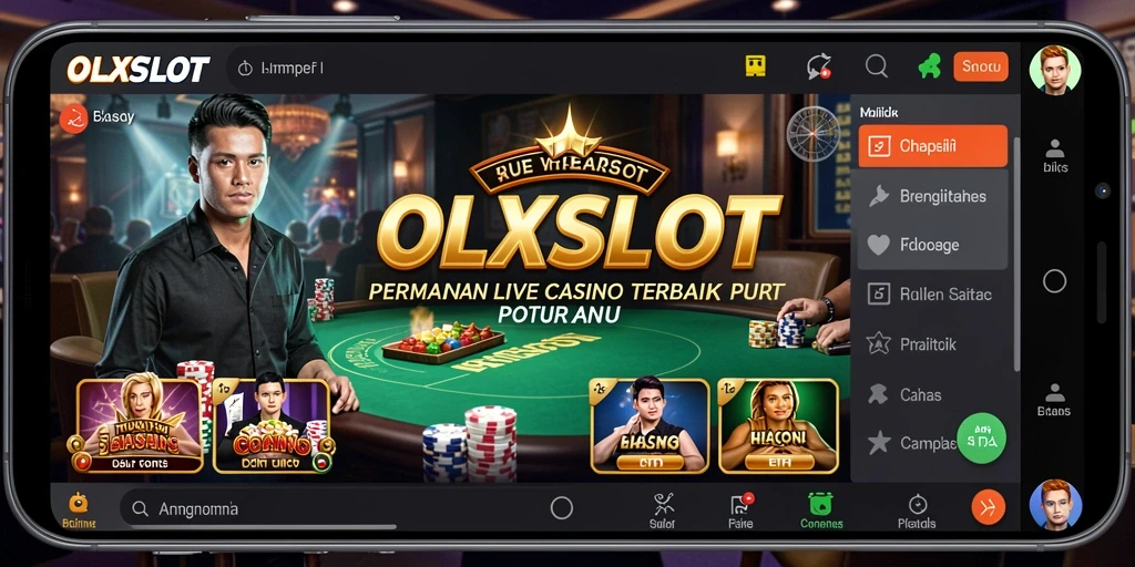Screenshot OLXSLOT yang menunjukkan dealer profesional dalam aksi.
