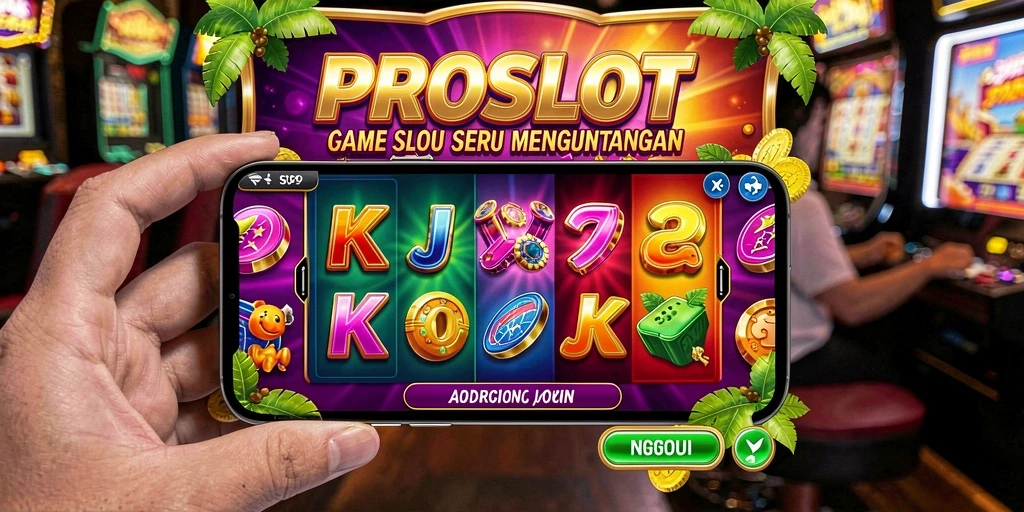 Screenshot PROSLOT menampilkan gameplay Slot yang menyenangkan dan menghibur.