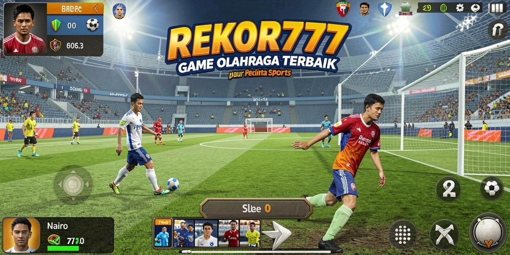 Tampilan gameplay seru dan interaktif pada REKOR777.