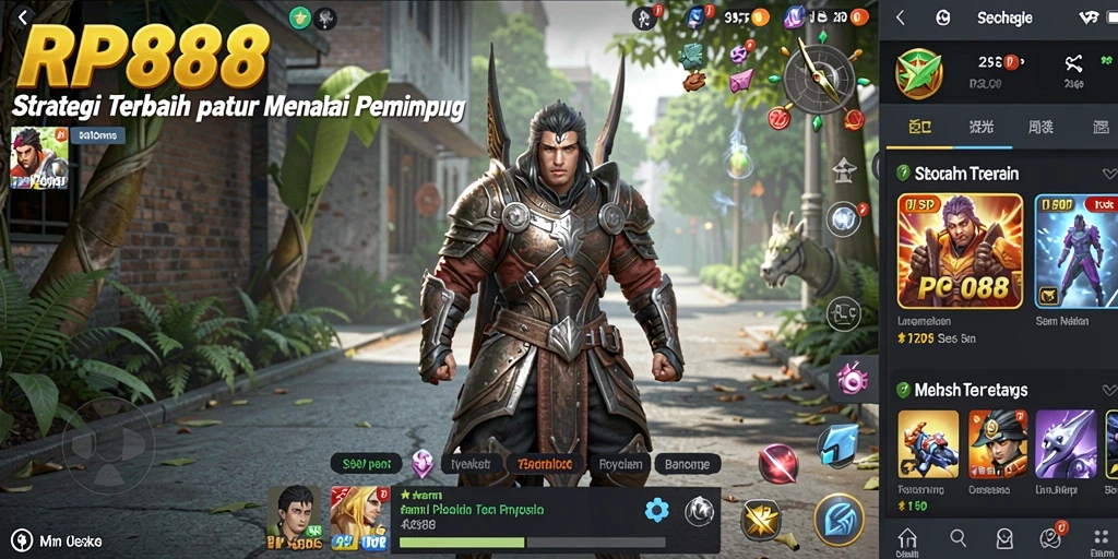 Screenshot gameplay RP888 menampilkan aksi pertempuran yang seru dan strategi yang mendebarkan.