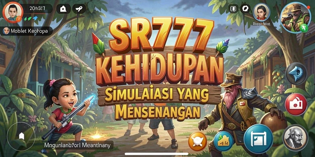 Tangkapan layar menunjukkan gameplay interaktif di SR777.