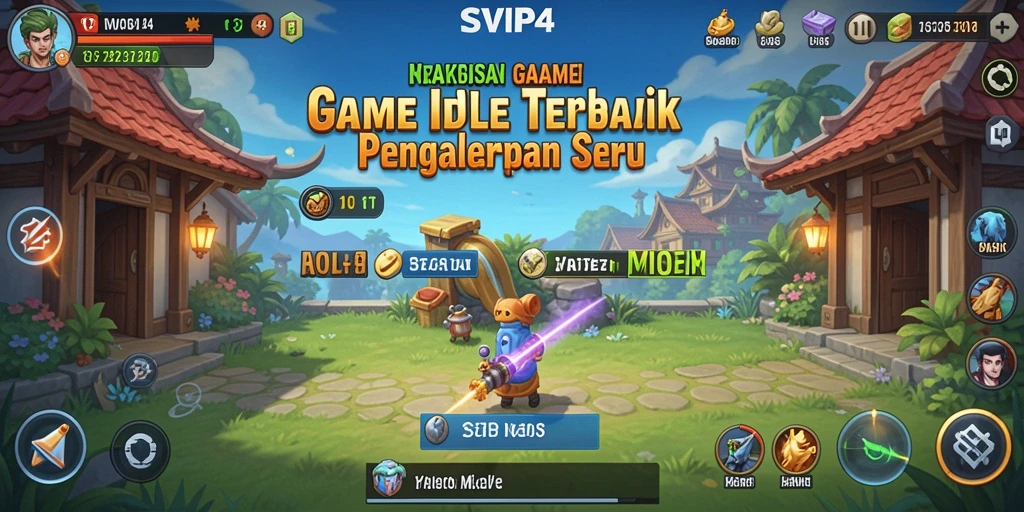 Tampilan gameplay SVIP4 yang menarik dan interaktif dalam kategori Idle.