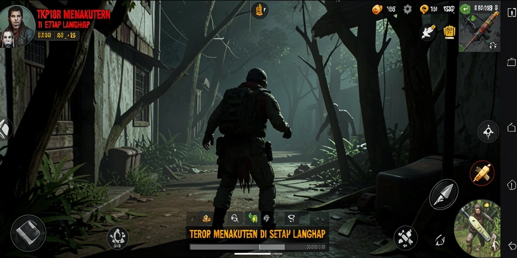 Gameplay menegangkan TKP188 yang penuh dengan teror dan misteri.