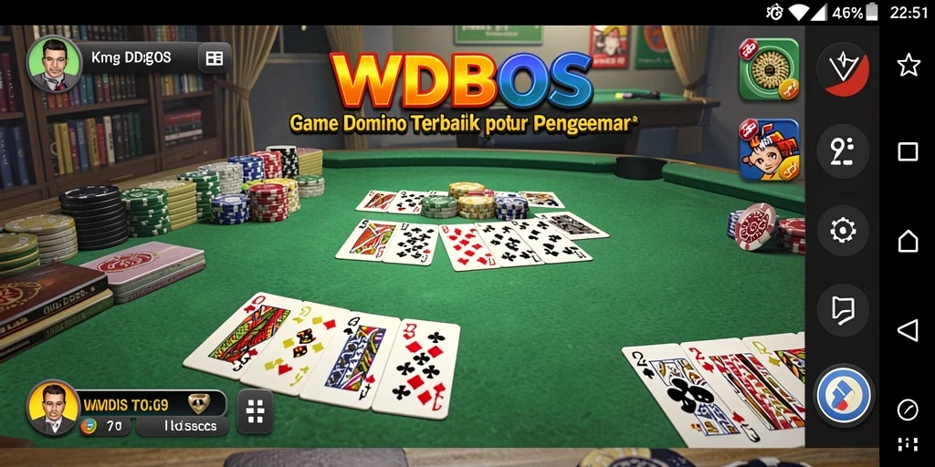 Tampilan gameplay WDBOS yang seru dan interaktif.